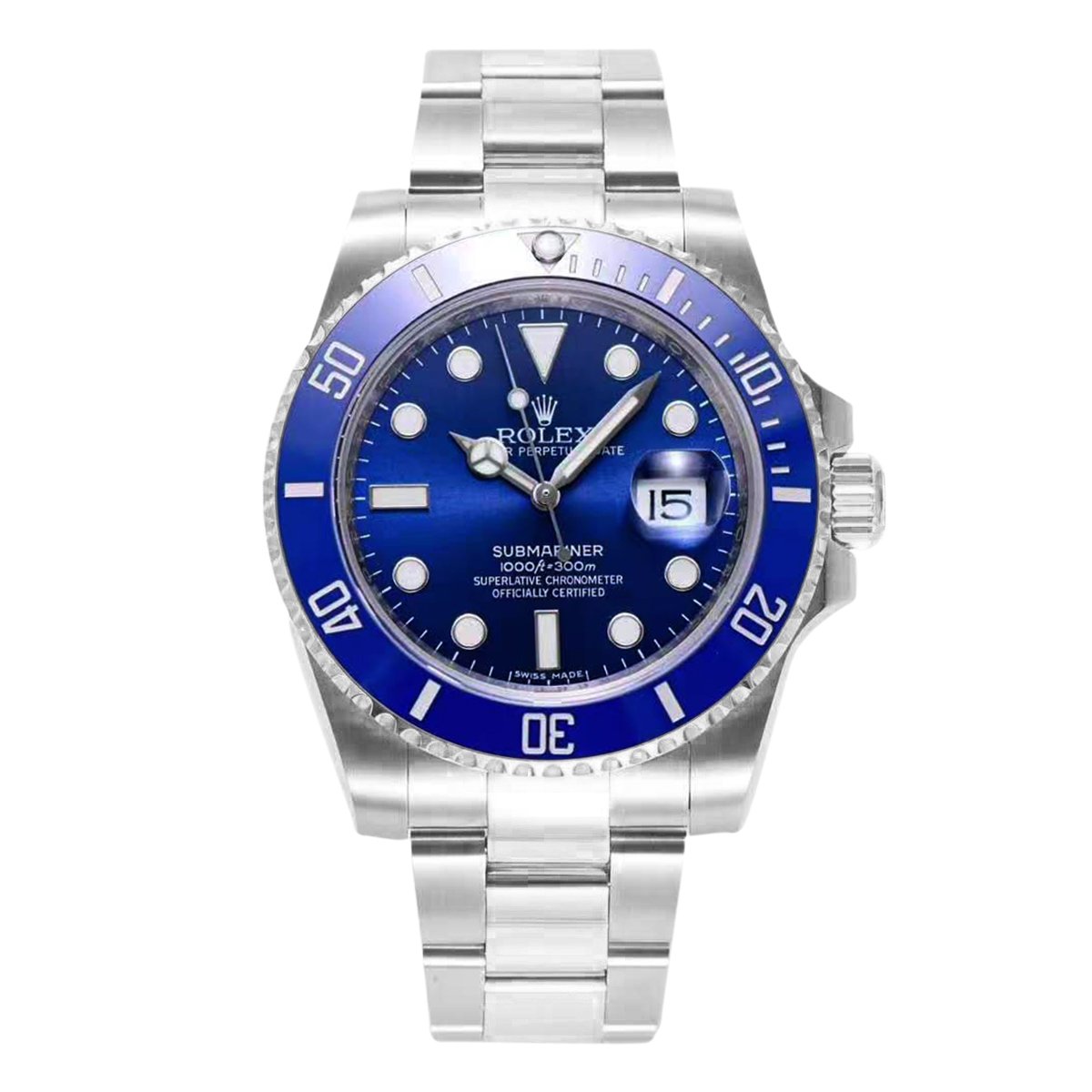 Submariner 116619LB Blue Ceramic White Gold