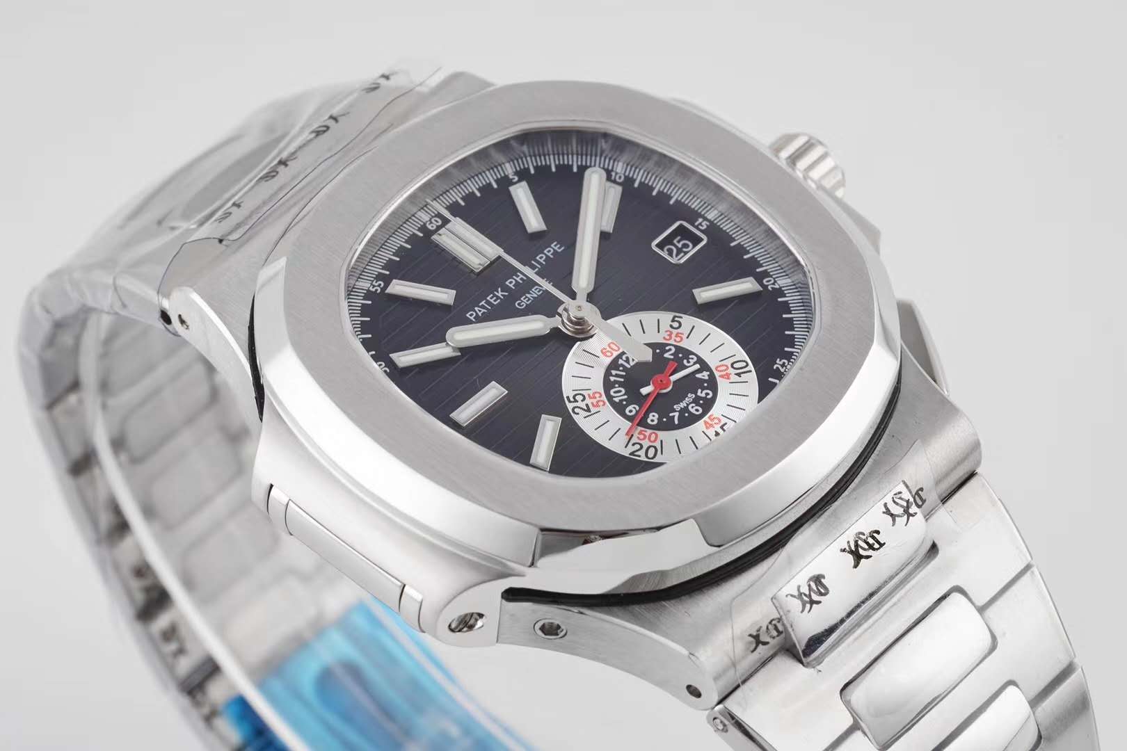 Nautilus 5980/1A-014 Black Dial in Steel