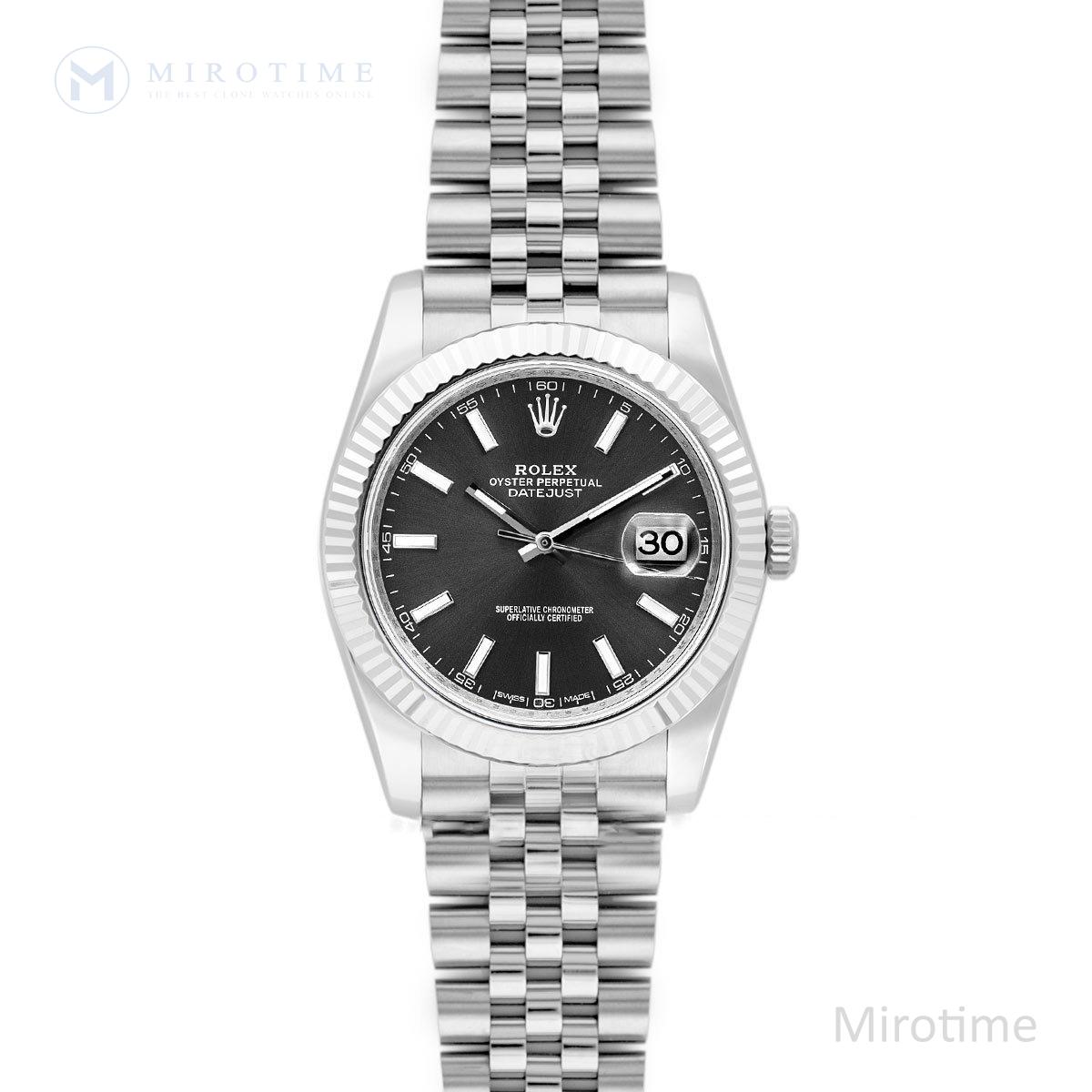 Datejust 41 126334 Stick Markers in White Gold