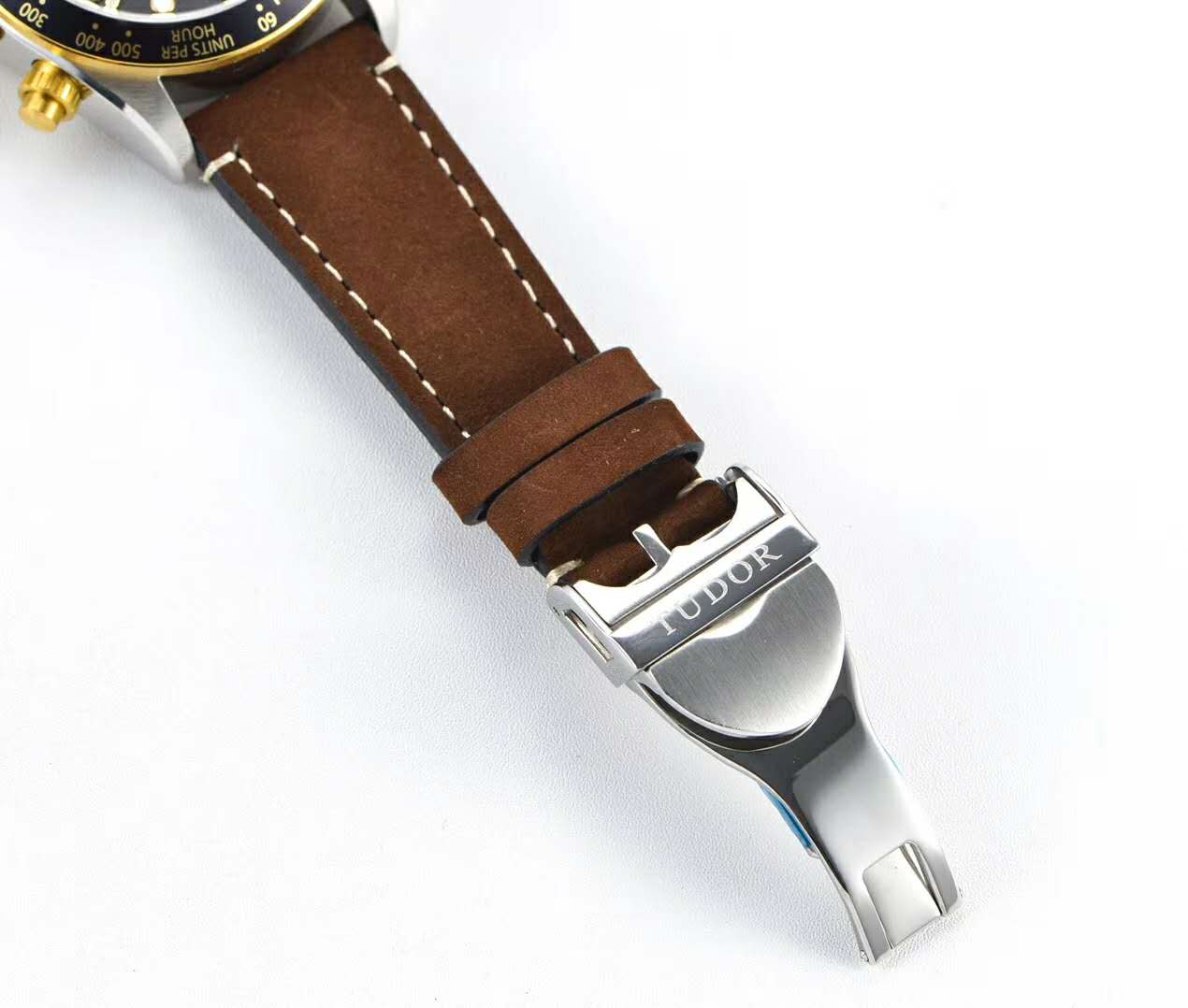 Black Bay Chrono S&G Ref: M79363N on Leather Strap