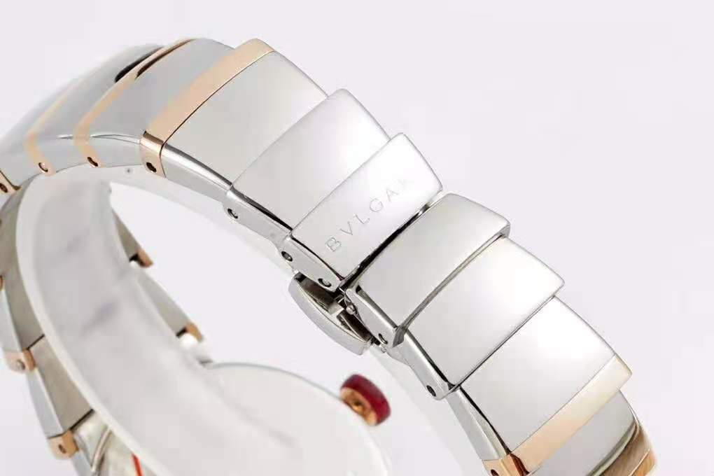 Lvcea Emerald Green Dial in Rose Gold/Steel