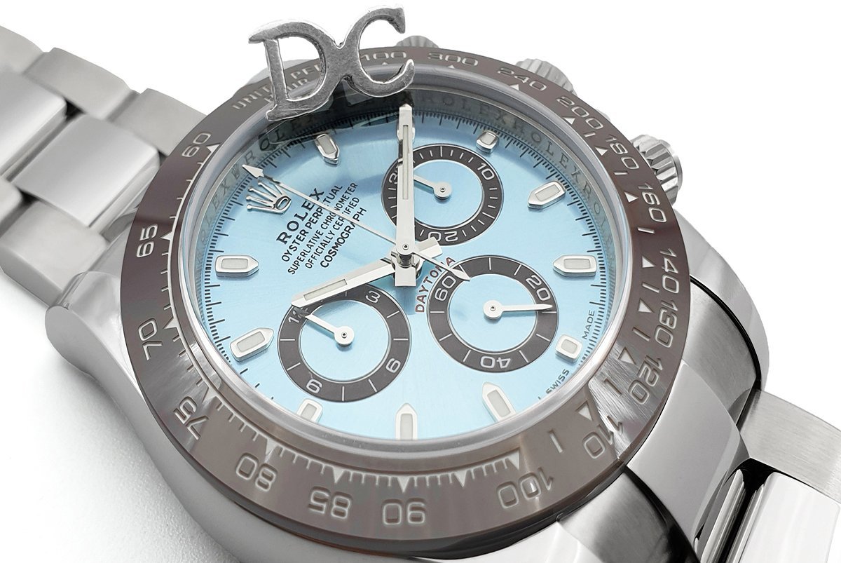 Daytona 116506 Ice Blue Dial in Platinum