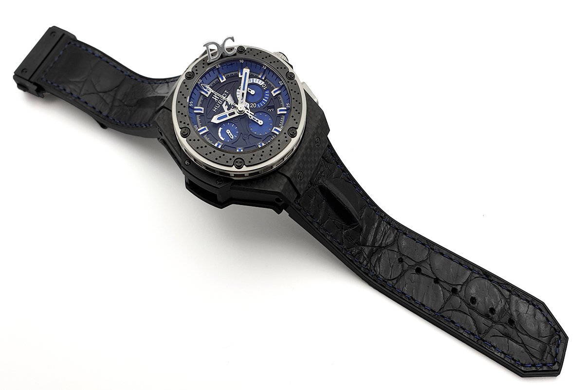 King Power F1 Interlagos Matte Black Dial Chronograph