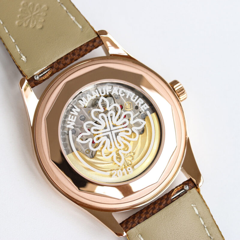 Calatrava 6007 White Dial in Rose Gold