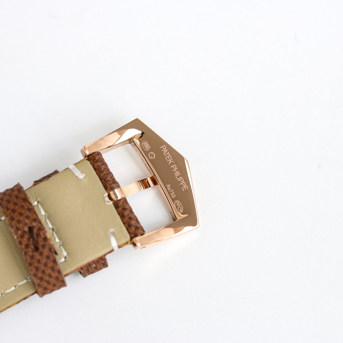 Calatrava 6007 White Dial in Rose Gold