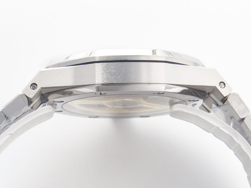 Royal Oak 41mm 15500 SS ZF 1:1 Best Edition Black Textured Dial on SS Bracelet SA4302 S*per Clone V3