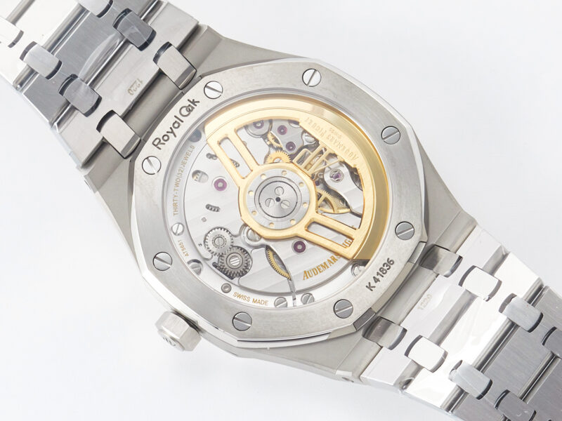 Royal Oak 41mm 15500 SS ZF 1:1 Best Edition Blue Textured Dial on SS Bracelet SA4302 S*per Clone V3