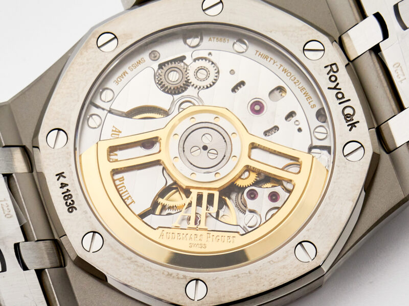 Royal Oak 41mm 15500 SS ZF 1:1 Best Edition Blue Textured Dial on SS Bracelet SA4302 S*per Clone V3